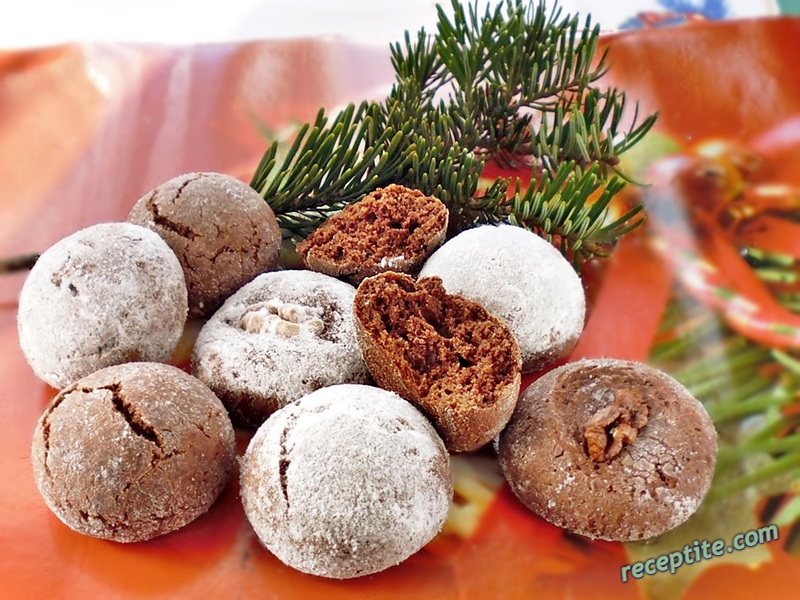 Снимки към Какаови напукани сладки