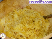 снимка 2 към рецепта Кюфтета от тиква *спагети*