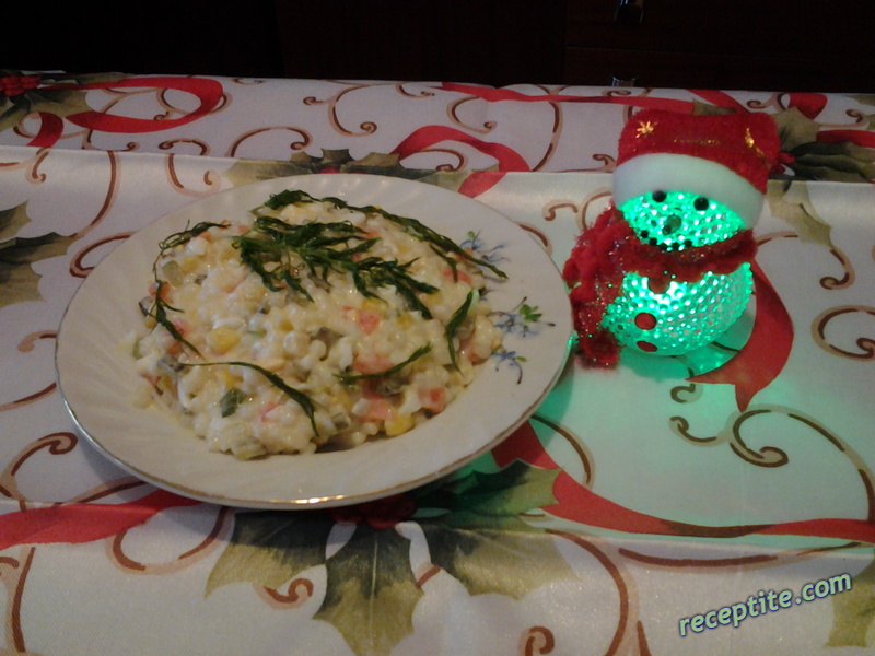 Снимки към Шарена салата с кус-кус