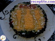 снимка 3 към рецепта Новогодишна солена торта