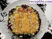 снимка 4 към рецепта Новогодишна солена торта