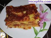 снимка 2 към рецепта Лазаня с кайма и доматен сос и домашни кори
