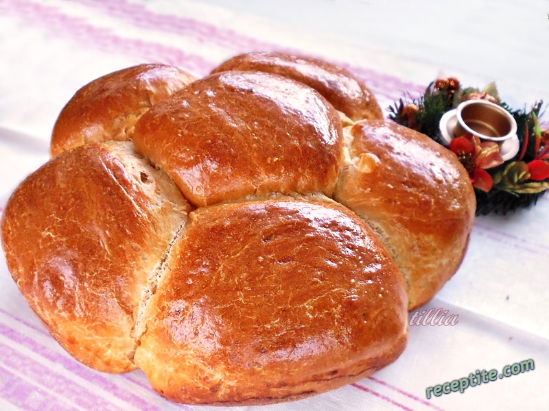 Снимки към Питка с кисело мляко и мая
