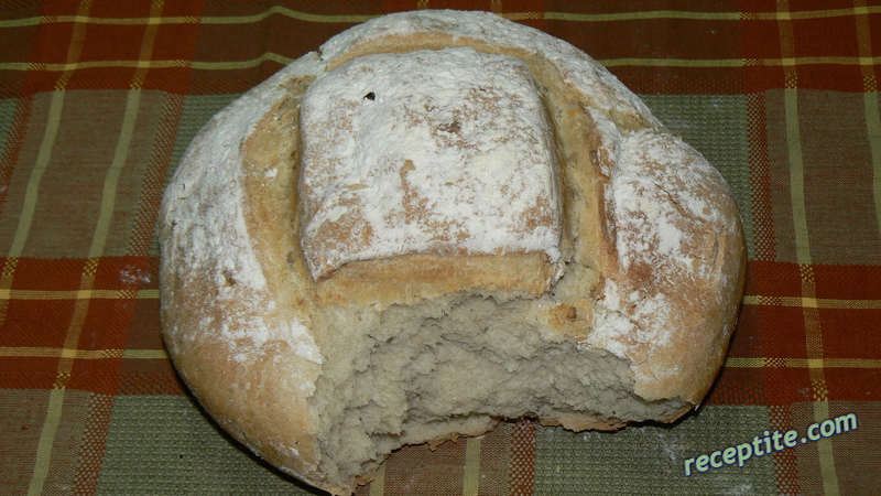 Снимки към Хляб с типово брашно и слънчогледово семе