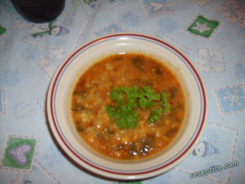 Снимки към Нахутена супа с хариса