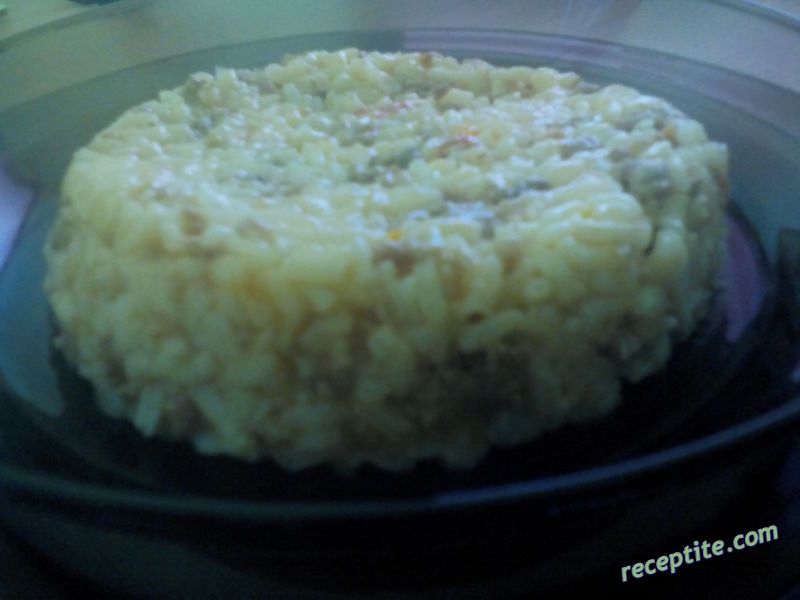 Снимки към Ориз с телешка кайма