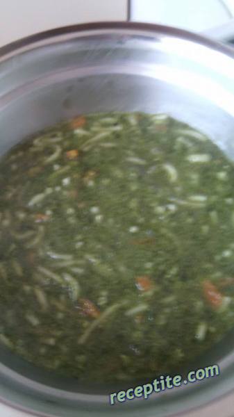 Снимки към Супа от коприва или спанак