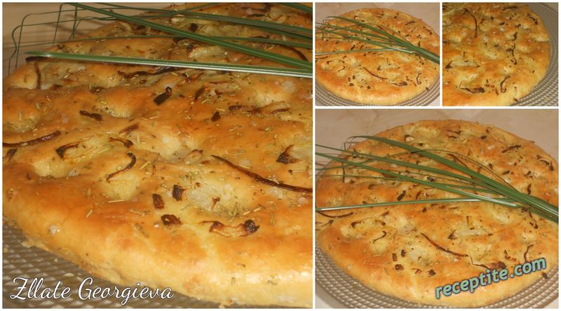 Снимки към Фокача Дженовезе (Focaccia Genovese)