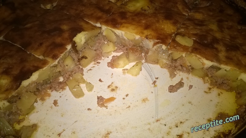 Снимки към Мусаката на баба