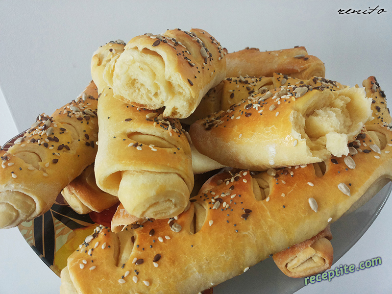 Снимки към Чеснови багети