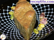 снимка 1 към рецепта Сиропиран сладкиш с шам фъстък