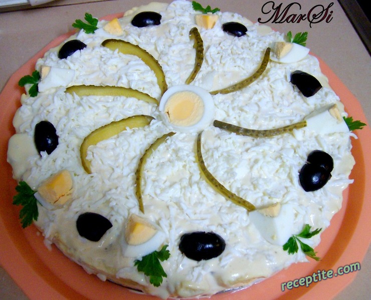 Снимки към Солена торта