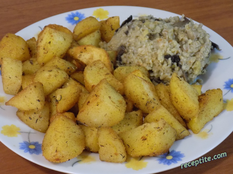 Снимки към Различни печени картофи