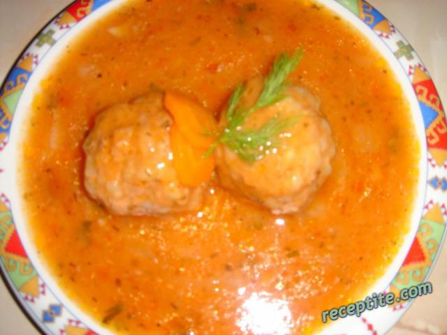 Снимки към Сос с кюфтета с ориз