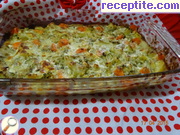 снимка 4 към рецепта Броколи (карфиол) с картофи на фурна