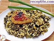 снимка 2 към рецепта Джинджифилово пиле с лапад и ориз