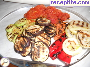 снимка 1 към рецепта Зеленчуци на грил тиган