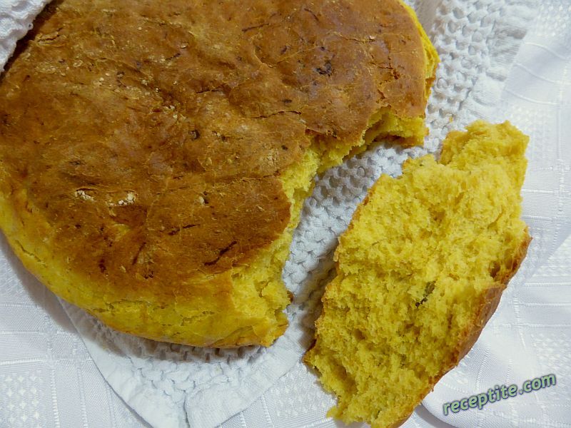 Снимки към Хляб с тиква и слънчогледово (тиквено) семе