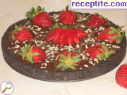 снимка 2 към рецепта Тарта с шоколад и ягоди