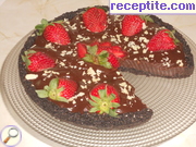 снимка 1 към рецепта Тарта с шоколад и ягоди
