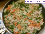 снимка 1 към рецепта Ориз със зеленчуци