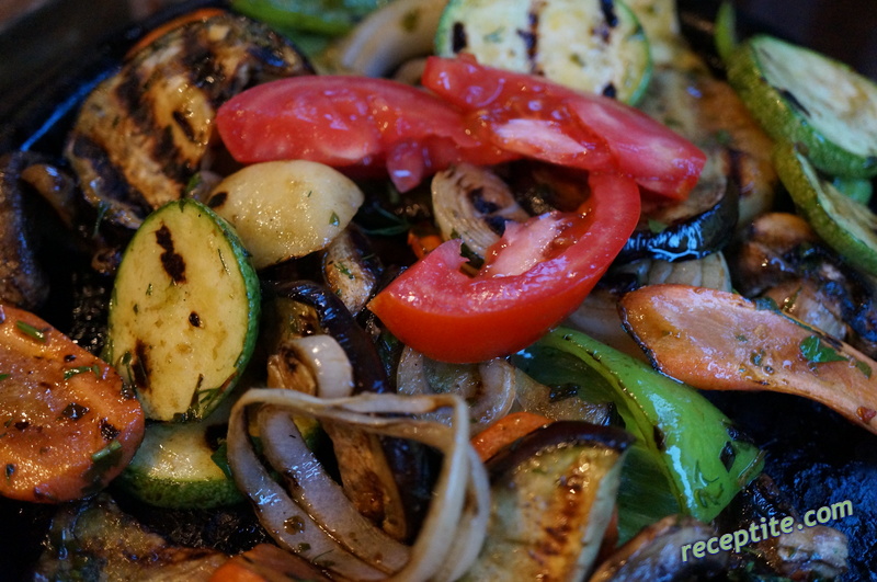 Снимки към Мариновани зеленчуци на скара
