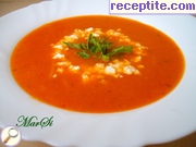 снимка 3 към рецепта Доматена крем-супа с фиде