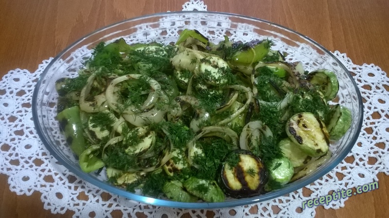 Снимки към Карамелизирани зеленчуци на скара
