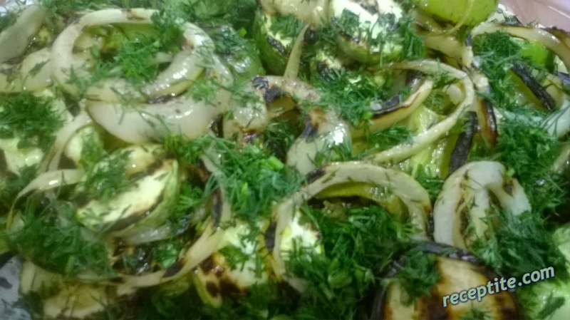 Снимки към Карамелизирани зеленчуци на скара
