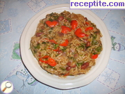 снимка 1 към рецепта Ориз с червен фасул