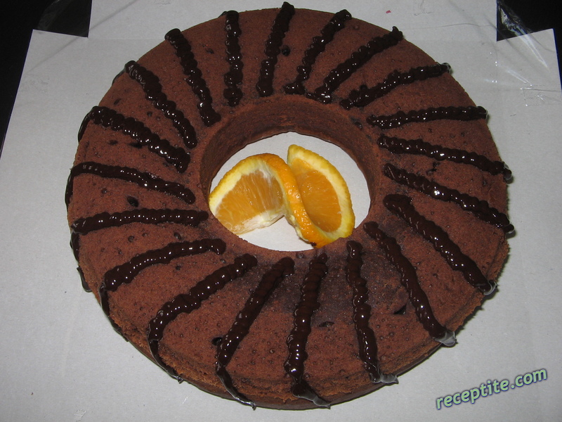 Снимки към Шоколадово-портокалов кекс