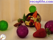 снимка 1 към рецепта Шоколадов балон (купички от шоколад)