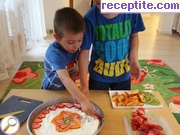 снимка 5 към рецепта Плодов сладкиш *Пица*