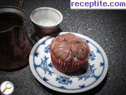 снимка 3 към рецепта Шоколадови мъфини с крема сирене