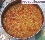 снимка 1 към рецепта Запечен ориз с вино и чушка