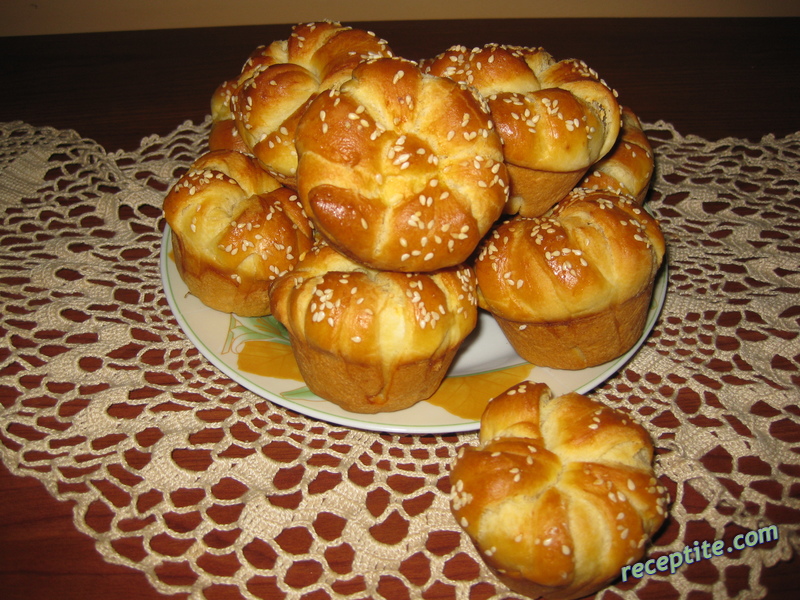 Снимки към Солени мъфини с крема сирене