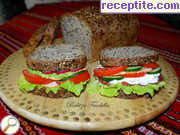 снимка 6 към рецепта Хляб с ленено семе