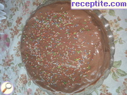 снимка 1 към рецепта Бърза шоколадова торта - II вид