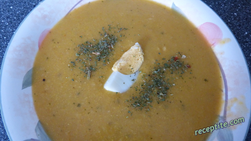 Снимки към Супа с пилешко месо и царевица