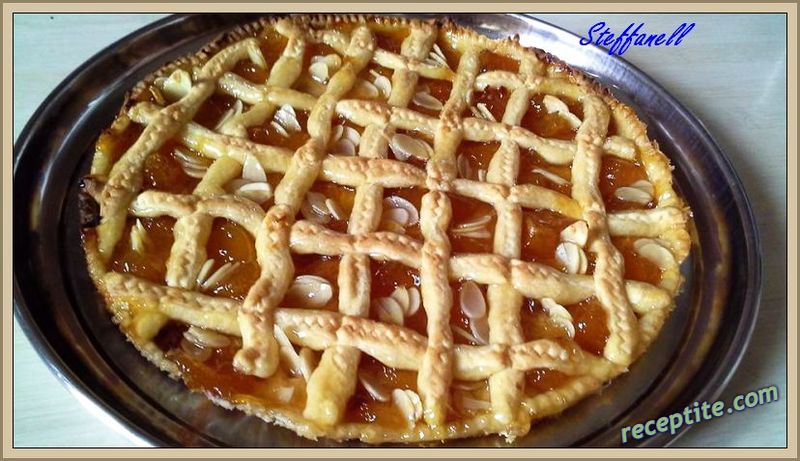 Снимки към Кростата с кайсии (Crostata di albicocche)