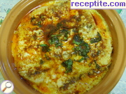 снимка 1 към рецепта Качамак с яйца на фурна