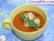 Крем-супа от печени домати и чушки