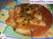 снимка 6 към рецепта Месо в доматен сос на тиган
