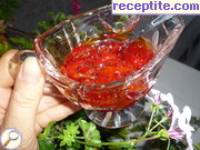 снимка 4 към рецепта Конфитюр от сладки червени чушки