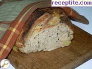 снимка 3 към рецепта Ароматен хляб с парченца картофи
