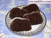снимка 1 към рецепта Черен кекс без яйца