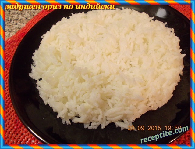 Снимки към Задушен ориз по Индийски