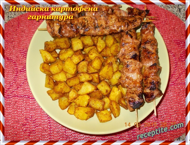 Снимки към Индийска картофена гарнитура