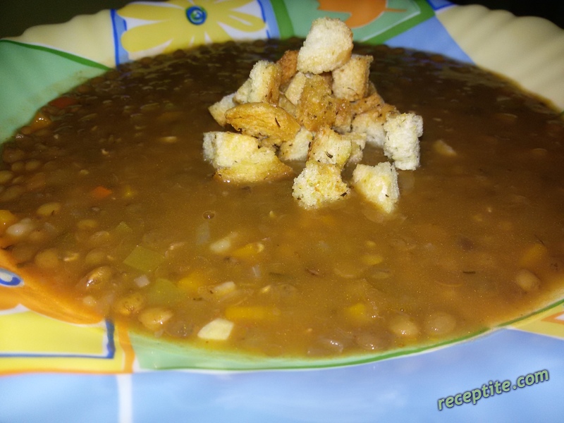 Снимки към Леща яхния