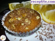 снимка 2 към рецепта Мъфини с круша и портокалов сироп